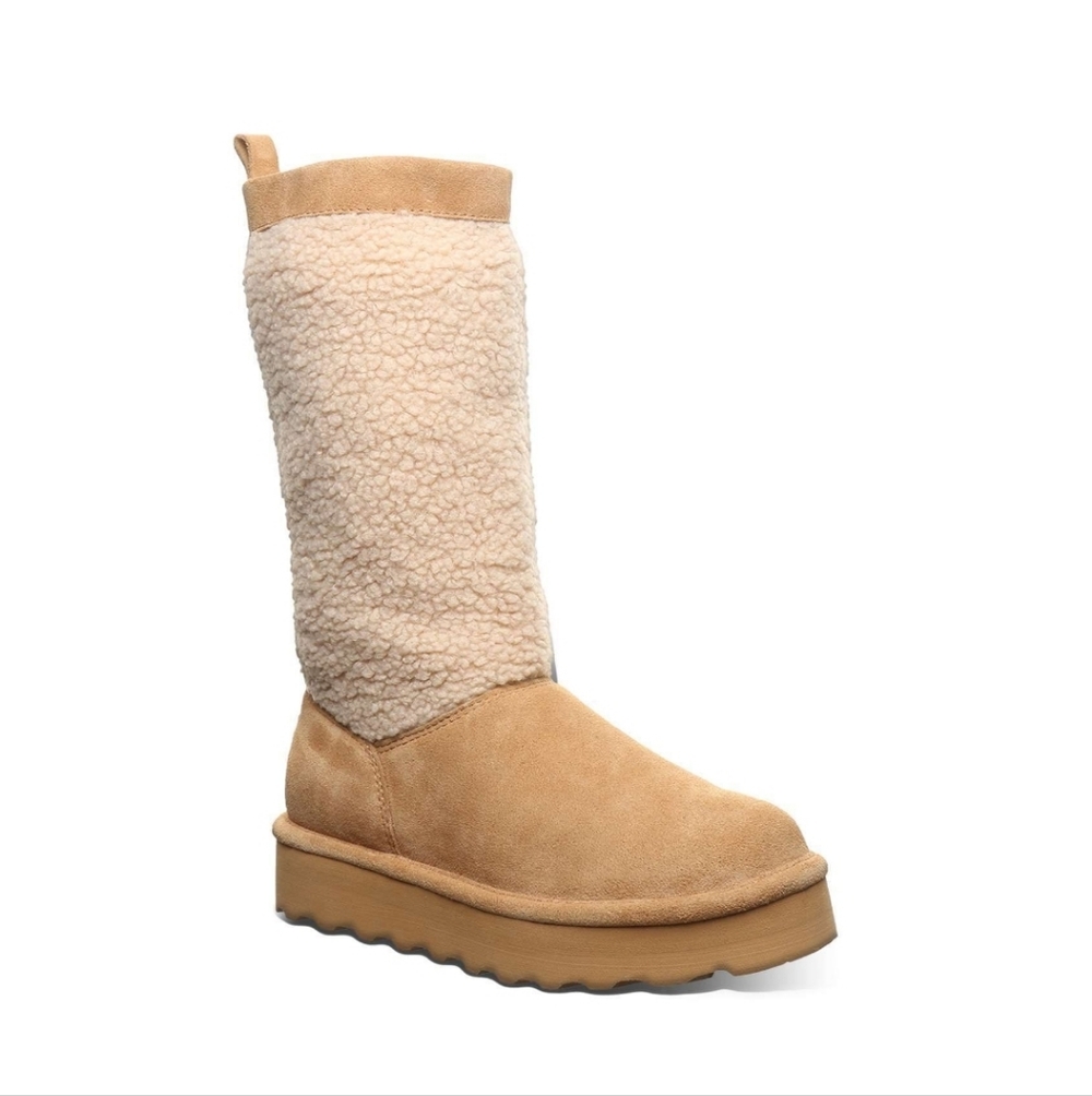 BearPaw Snuggle Murphy Faux Fur Platform Boots